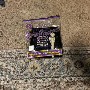 Eric Emanuel EE Black Bone Shorts